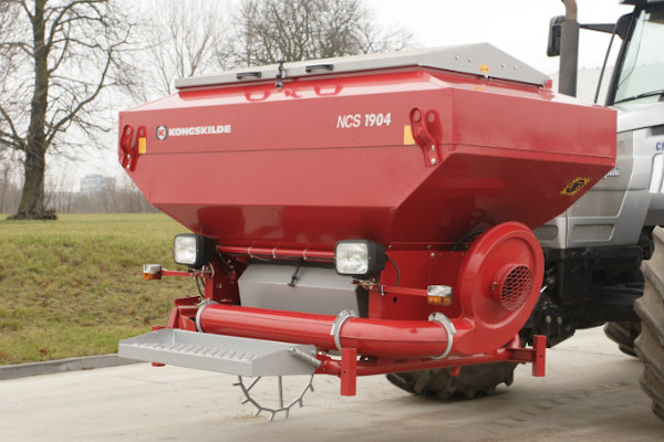 Kongskilde | Front mounted fertilizer hopper | Model NCS 1900 series for sale at Coastal Tractor, California