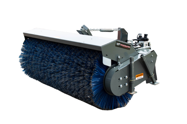 Worksaver | Rotary Brooms | Front Loader Mounted Rotary Brooms for sale at Coastal Tractor, California