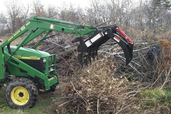 Worksaver | Compact Grapple Rake | Model FLGR-4062 for sale at Coastal Tractor, California